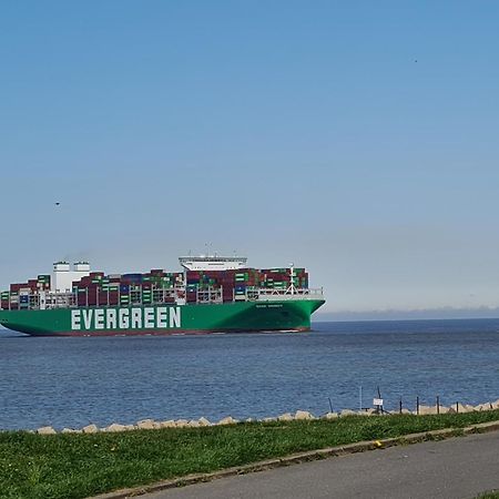 Ferienwohnung Beachhouse Cuxhaven Bagian luar foto